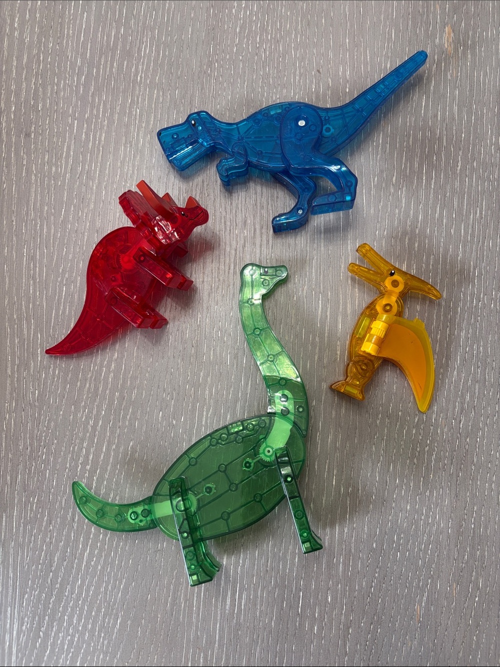 Magnatile Dinosaurs set of 4 - Picture 1 of 9